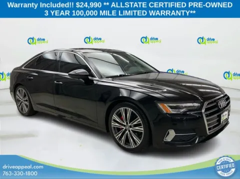 Black 2020 Audi A6 2.0T Premium Plus for sale in Eden Prairie, MN