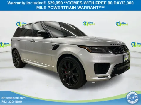 Silver 2020 Land Rover Range Rover Sport HST for sale in Eden Prairie, MN