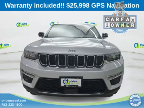 Another view of 2022 Jeep Grand Cherokee 4xe for sale in Eden Prairie, MN at Drive Appeal Eden Prairie
