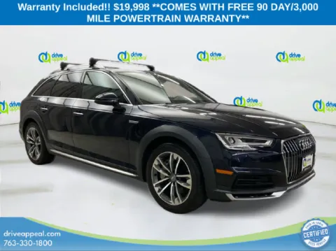 Blue 2018 Audi A4 allroad 2.0T Premium Plus for sale in Eden Prairie, MN