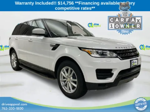 White 2014 Land Rover Range Rover Sport 3.0L V6 Supercharged HSE for sale in Eden Prairie, MN