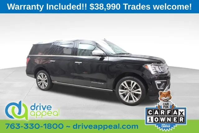 Used 2020 Ford Expedition Max Platinum for sale in Eden Prairie