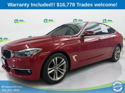 Red 2016 BMW 3 Series 328i xDrive Gran Turismo for sale in Eden Prairie, MN