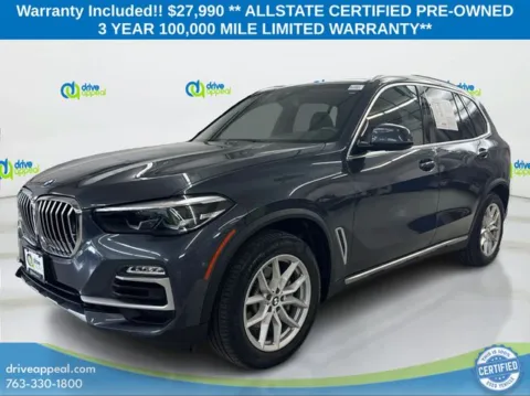 Gray 2019 BMW X5 xDrive40i for sale in Eden Prairie, MN