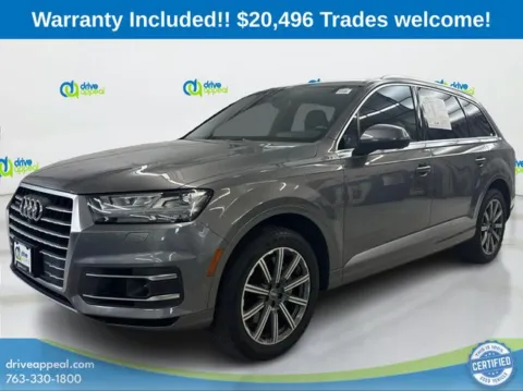 Gray 2018 Audi Q7 3.0T Prestige for sale in Eden Prairie, MN