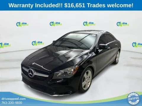 Black 2018 Mercedes-Benz CLA 250 for sale in Eden Prairie, MN
