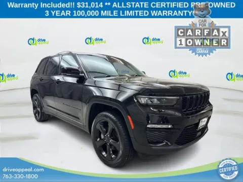 Another view of 2023 Jeep Grand Cherokee Limited for sale in Eden Prairie, MN at Drive Appeal Eden Prairie