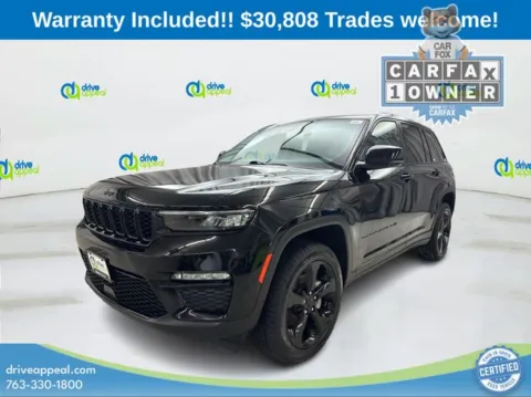 Black 2023 Jeep Grand Cherokee Limited for sale in Eden Prairie, MN
