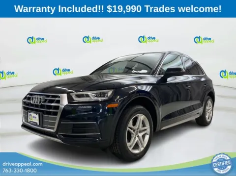 Blue 2018 Audi Q5 2.0T Premium Plus for sale in Eden Prairie, MN