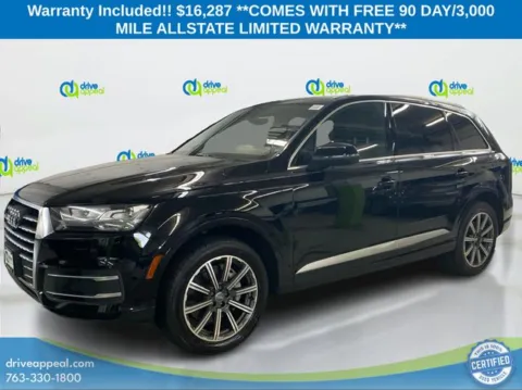 Black 2017 Audi Q7 3.0T Premium Plus for sale in Eden Prairie, MN