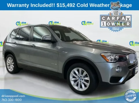 Another view of 2016 BMW X3 xDrive28i for sale in Eden Prairie, MN at Drive Appeal Eden Prairie