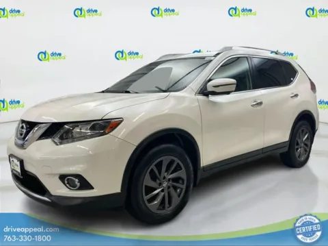 White 2016 Nissan Rogue SL for sale in Eden Prairie, MN