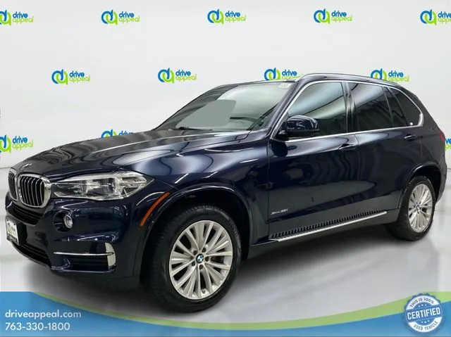 Blue 2017 BMW X5 xDrive35i for sale in Eden Prairie, MN