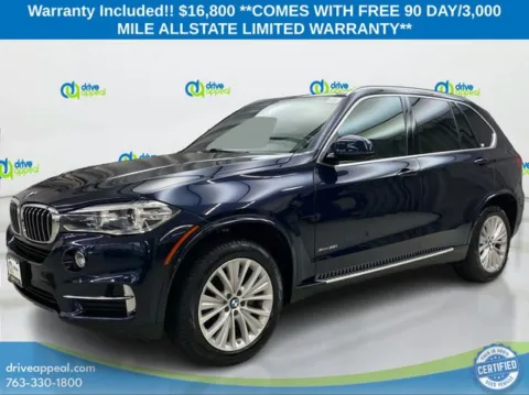 Blue 2017 BMW X5 xDrive35i for sale in Eden Prairie, MN