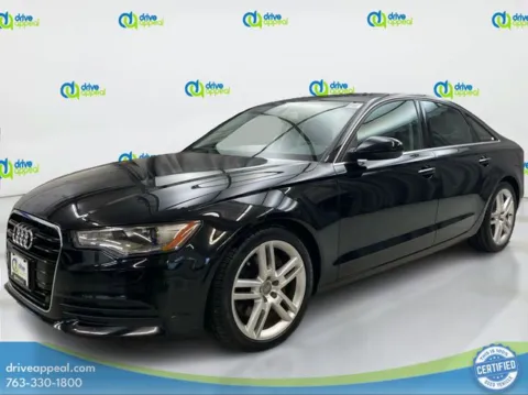 Black 2015 Audi A6 2.0T Premium Plus for sale in Eden Prairie, MN