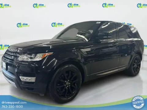 Black 2015 Land Rover Range Rover Sport 3.0L V6 Supercharged HSE for sale in Eden Prairie, MN