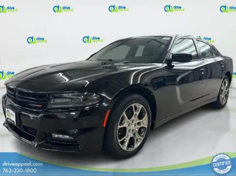 Black 2015 Dodge Charger SXT for sale in Eden Prairie, MN