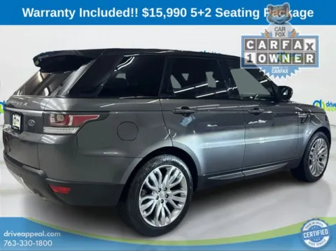 More photos of 2015 Land Rover Range Rover Sport 3.0L V6 Supercharged HSE at Drive Appeal Eden Prairie, MN