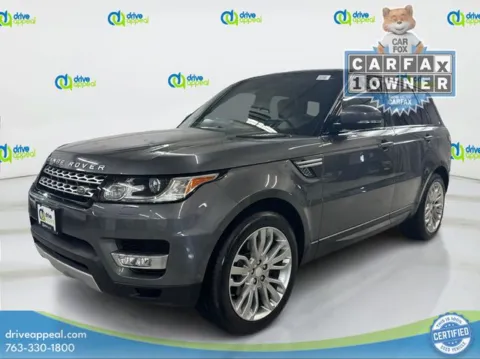 Gray 2015 Land Rover Range Rover Sport 3.0L V6 Supercharged HSE for sale in Eden Prairie, MN