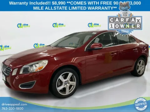 Red 2013 Volvo S60 T5 Premier for sale in Eden Prairie, MN