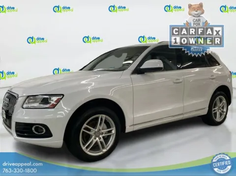 White 2014 Audi Q5 2.0T Premium Plus for sale in Eden Prairie, MN