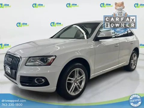 White 2014 Audi Q5 2.0T Premium Plus for sale in Eden Prairie, MN