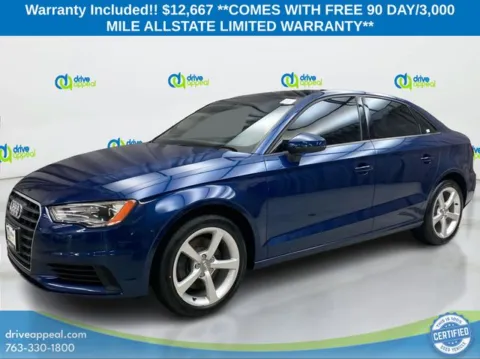 Blue 2015 Audi A3 2.0T Premium for sale in Eden Prairie, MN