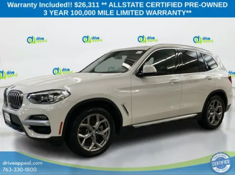 White 2021 BMW X3 xDrive30i for sale in Eden Prairie, MN
