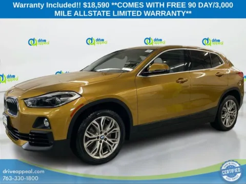 Gold 2020 BMW X2 xDrive28i for sale in Eden Prairie, MN