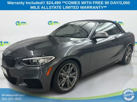 Gray 2016 BMW 2 Series M235i xDrive for sale in Eden Prairie, MN