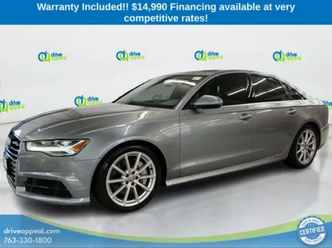 Gray 2017 Audi A6 2.0T Premium Plus for sale in Eden Prairie, MN