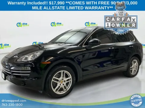 Black 2014 Porsche Cayenne Platinum Edition for sale in Eden Prairie, MN