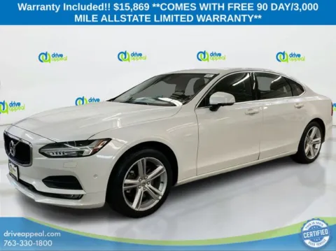 White 2018 Volvo S90 T5 Momentum for sale in Eden Prairie, MN