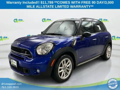 Blue 2015 MINI Cooper S Countryman for sale in Eden Prairie, MN