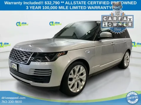 Silver 2019 Land Rover Range Rover 3.0L V6 Supercharged HSE for sale in Eden Prairie, MN