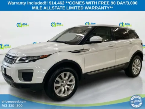 White 2017 Land Rover Range Rover Evoque for sale in Eden Prairie, MN
