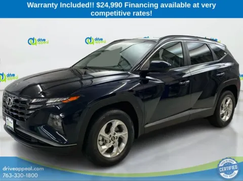 Blue 2024 Hyundai Tucson SEL for sale in Eden Prairie, MN