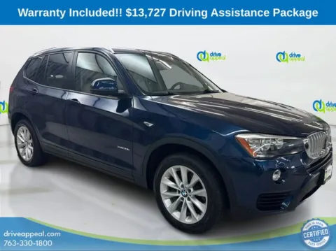 Another view of 2017 BMW X3 xDrive28i for sale in Eden Prairie, MN at Drive Appeal Eden Prairie