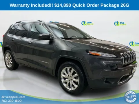 Another view of 2015 Jeep Cherokee Limited for sale in Eden Prairie, MN at Drive Appeal Eden Prairie