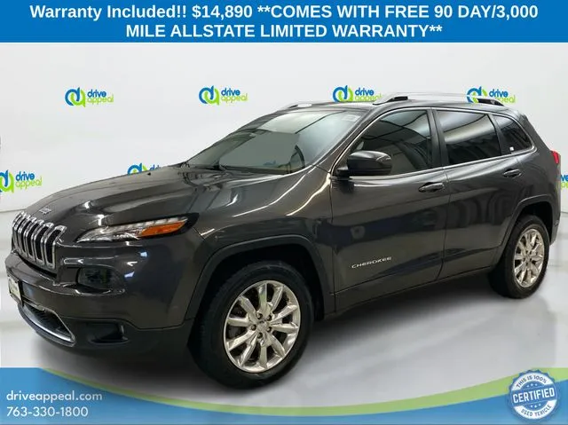 2015 Jeep Cherokee Limited for sale in Eden Prairie, MN