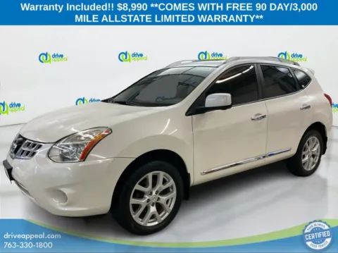 White 2012 Nissan Rogue SL for sale in Eden Prairie, MN