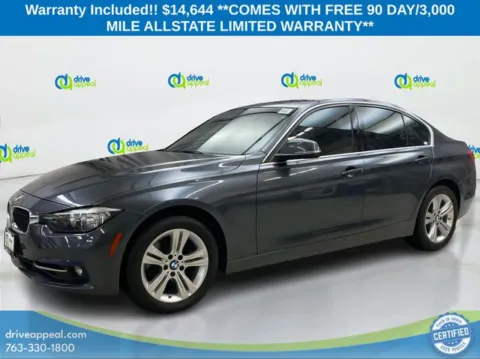 Gray 2017 BMW 3 Series 330i xDrive for sale in Eden Prairie, MN