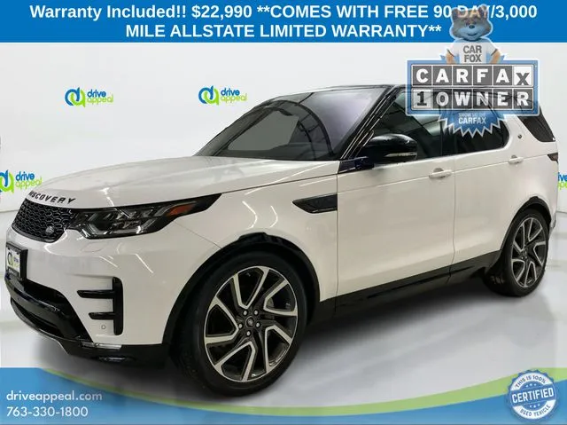 White 2018 Land Rover Discovery HSE Luxury for sale in Eden Prairie, MN