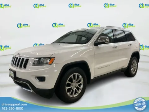 White 2015 Jeep Grand Cherokee Limited for sale in Eden Prairie, MN