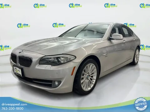 Silver 2011 BMW 5 Series 535i xDrive for sale in Eden Prairie, MN