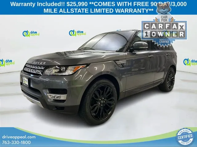 2017 Land Rover Range Rover Sport 3.0L V6 Supercharged HSE for sale in Eden Prairie, MN
