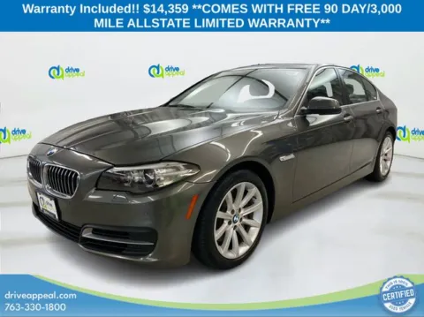 Gray 2014 BMW 5 Series 535i xDrive for sale in Eden Prairie, MN