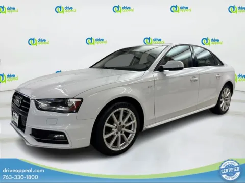 White 2015 Audi A4 2.0T Premium Plus for sale in Eden Prairie, MN