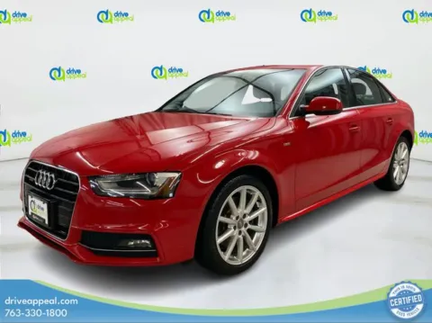 Red 2014 Audi A4 2.0T Premium Plus for sale in Eden Prairie, MN