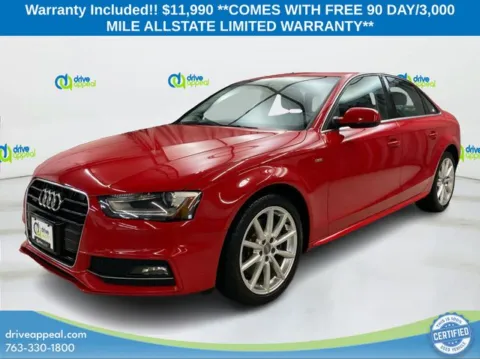 Red 2014 Audi A4 2.0T Premium Plus for sale in Eden Prairie, MN